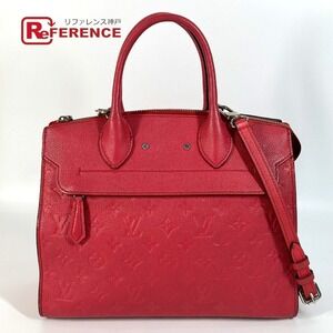 Louis Vuitton Empreinte Pont Neuf bag crossbody leather Blossom Red